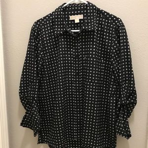 Michael Kors polka dot blouse